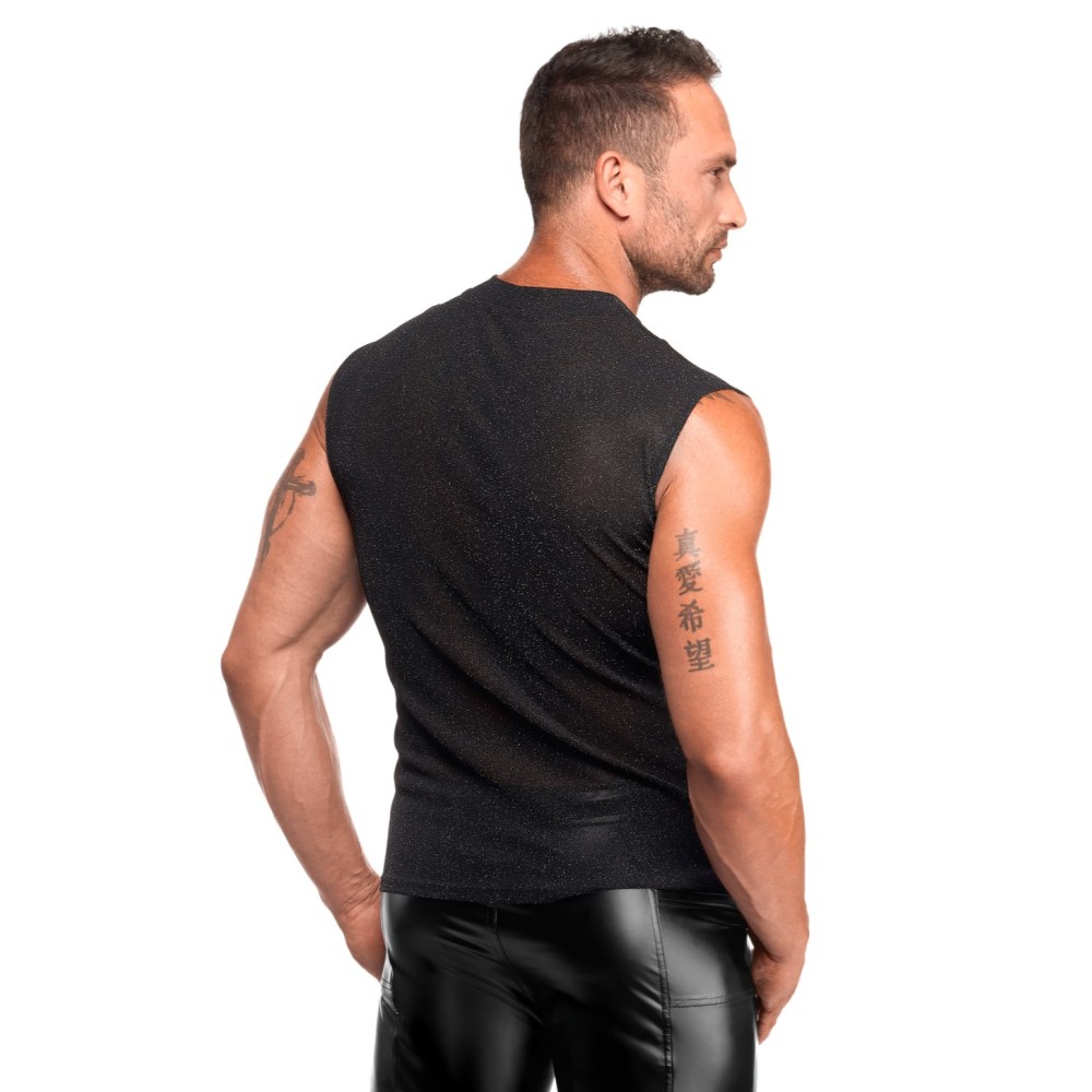 Noir Handmade - Onyx skin tank Top - Zwart